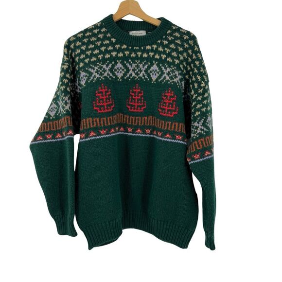 United Colors Of Benetton Other - Vintage Benetton Shetland Wool Sweater Sz 50